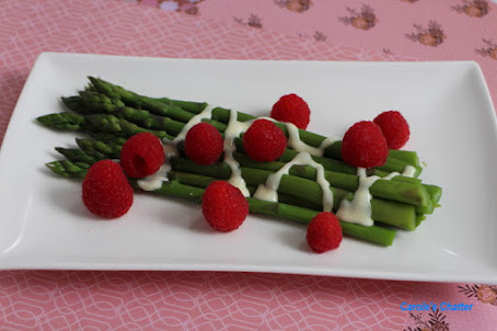 Carole's Chatter: Asparagus and Raspberries - yes really!