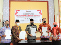 Sekda Membuka secara Resmi Seminar Pengawasan Partisipatif