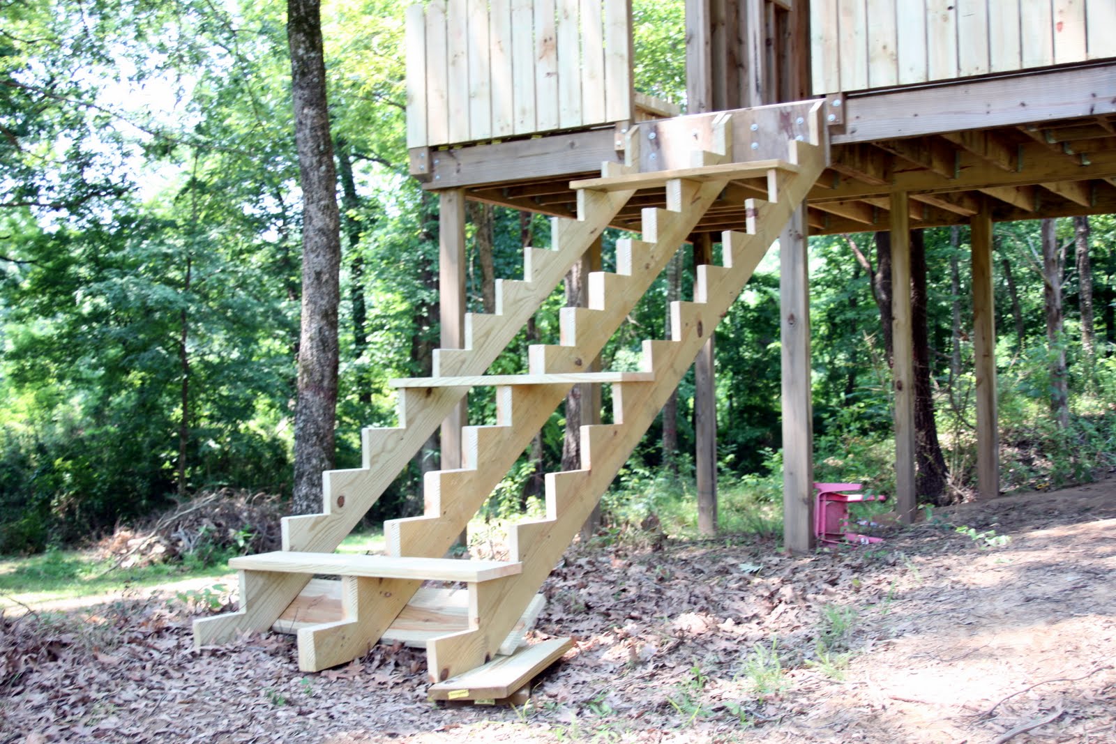 Jones Party Of Five Treehouse Stairs  
