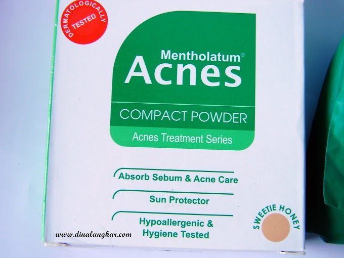 Acnes Compact Powder #shade sweetiehoney  (Review)