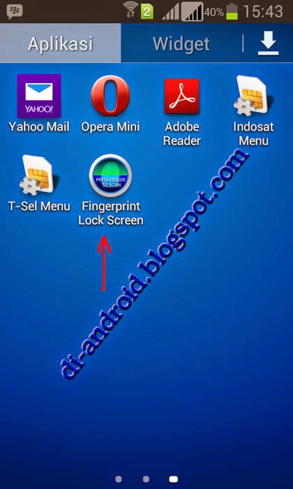 Cara Mengunci Android Menggunakan Sidik Jari