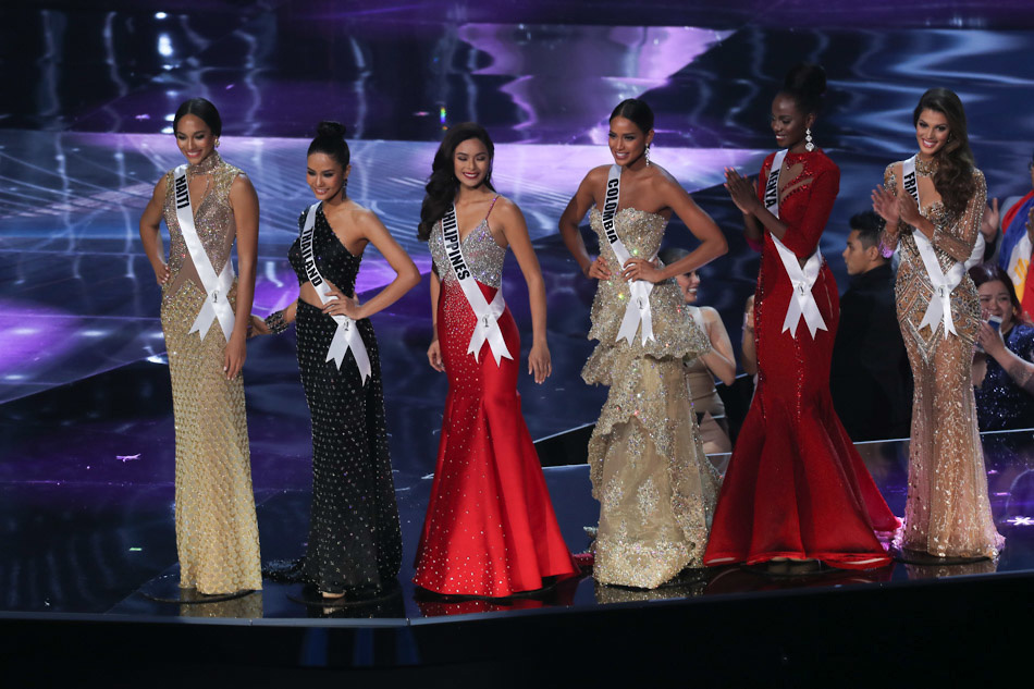 Miss Universe Title Holders - Elegant Evening Dresses