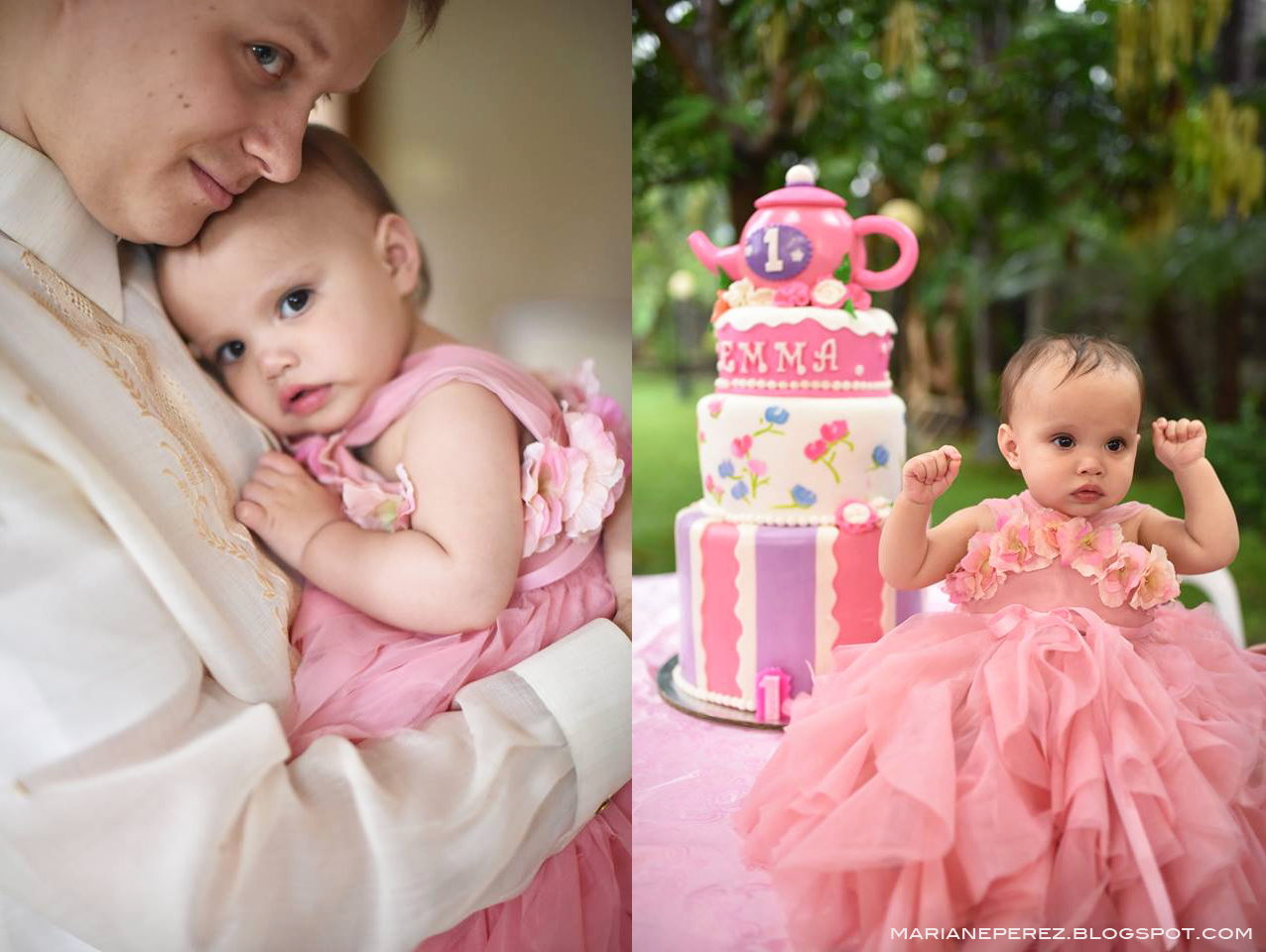 Mariane Perez Baby Couture Tea Time At Emma S First Birthday