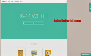 k44 White Template Blogger Responsive