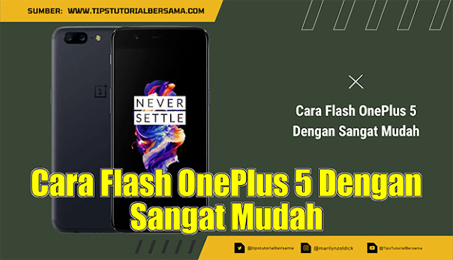 Cara Flash OnePlus 5 Dengan Sangat Mudah