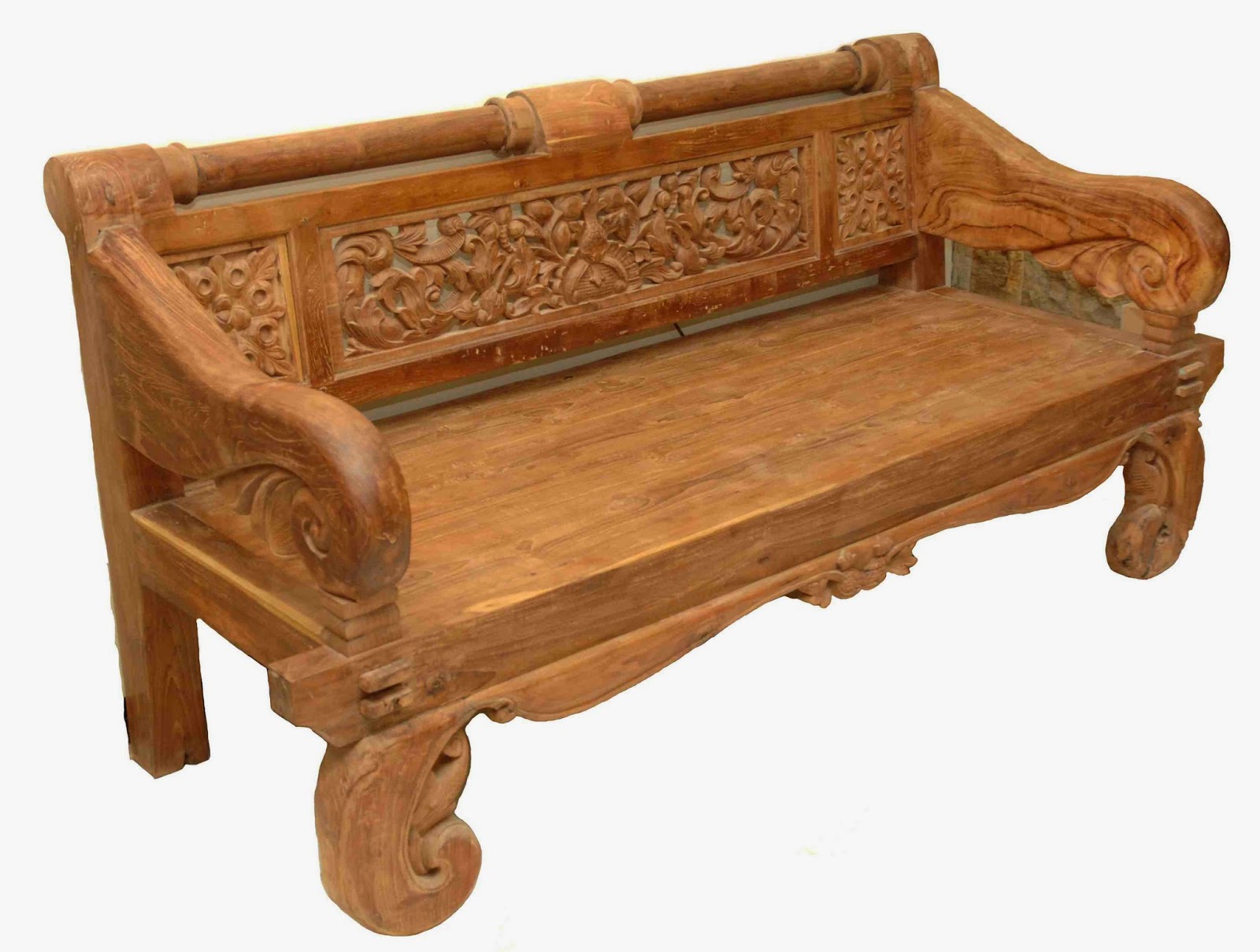 sofa dari kayu