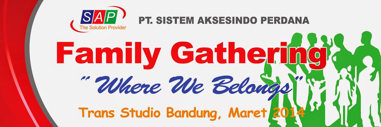 Contoh Banner Family Gathering - Contoh O