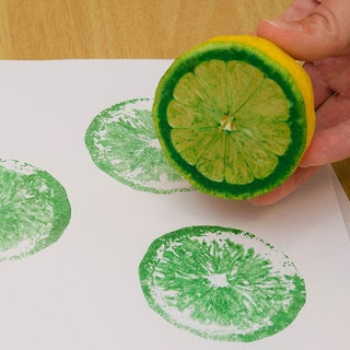 Ideas creativas - Pintando con limón