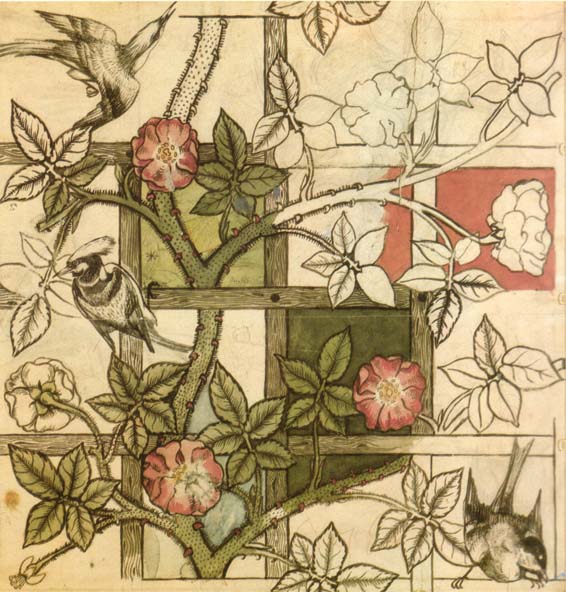 william morris patterns. Illustration: William Morris