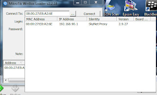 Winbox Mac Address
