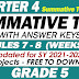 GRADE 5 - QUARTER 4 SUMMATIVE TESTS No. 4 (Modules 7-8) With Answer Keys