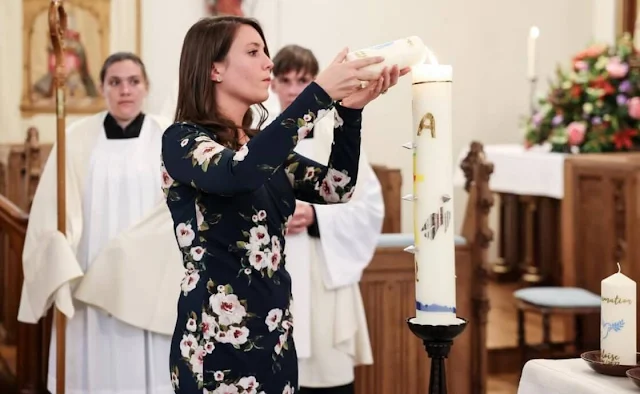 Grand Duchess Maria Teresa, Princess Stephanie, Prince Charles, Princess Alexandra, Princess Claire, Princess Amalia