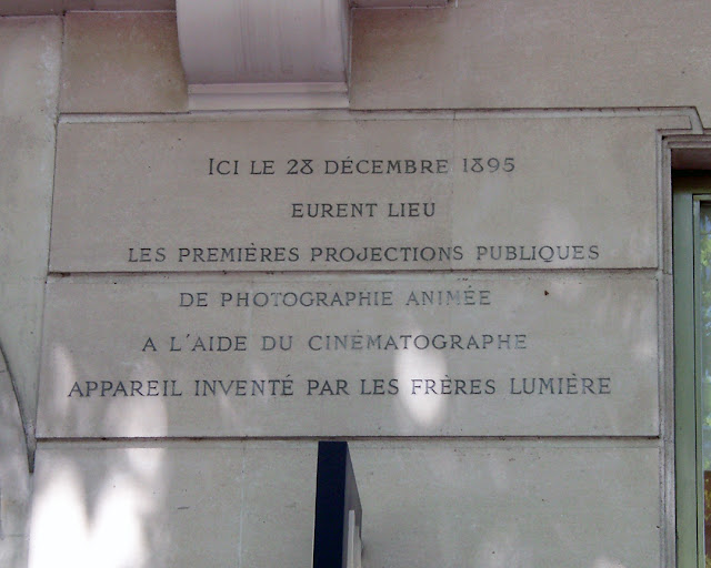 Auguste et Louis Lumière, Boulevard des Capucines, Paris