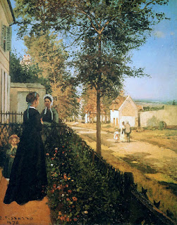 Louveciennes - the Road to Versailles, 1870