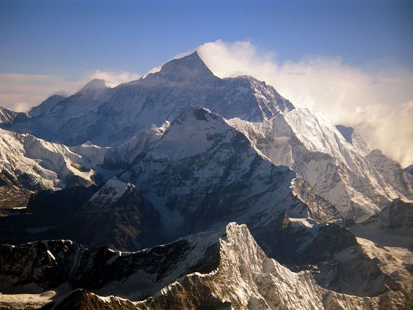 Snow-capped Everest