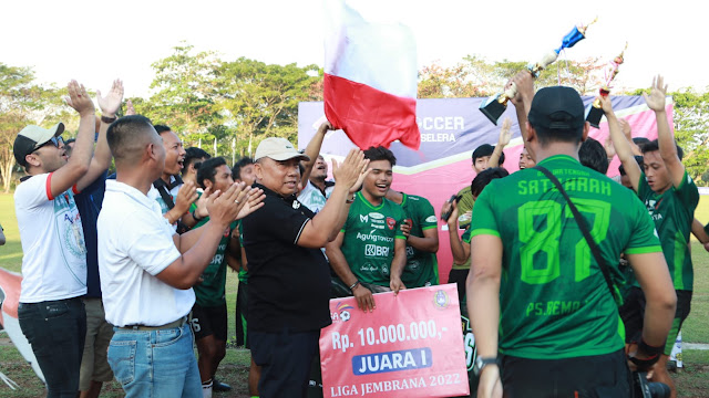    PS Remaja Banjar Tengah  Rebut gelar juara Liga Jembrana 