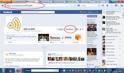 Langkah pertama setting rss graffiti
