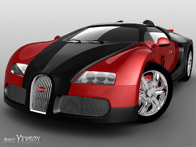 bugatti veyron red black super sport wallpaper