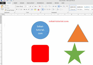Cara Membuat Shape di Word
