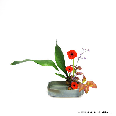 Ikebana-moribana