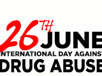 International Day against Drug Abuse and Illicit Trafficking - 26 June.