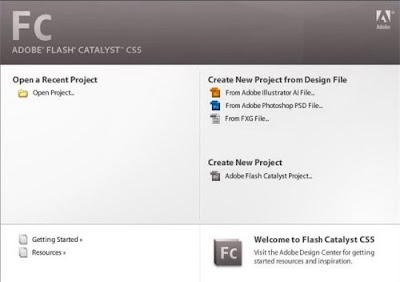 Adobe Flash Catalyst CS5 (Multilenguaje) + Crack 