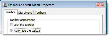 Cara Menyembunyikan Taskbar Secara Otomatis Di Windows 7 Ultimate g-3