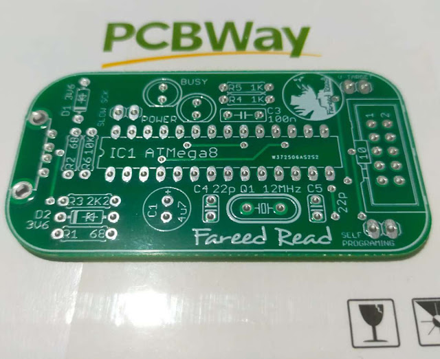 PCB USBASP programmer