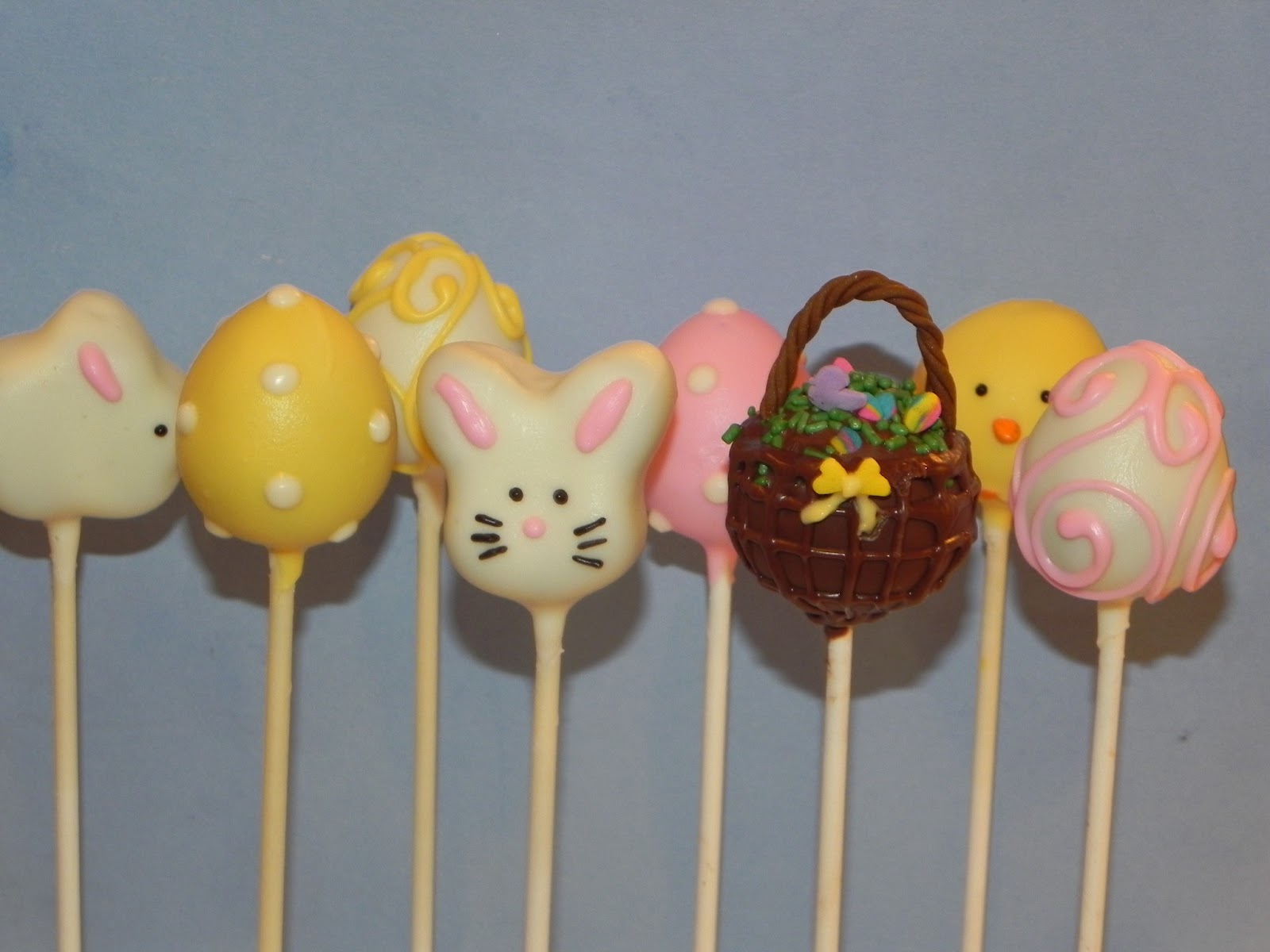 how to make cake pops 2013 Easter Pops - Assortment #1