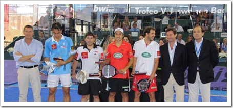 Díaz y Belasteguín campeones ante Gutiérrez y Poggi en el Bwin PPT Ciudad Raqueta 2012.