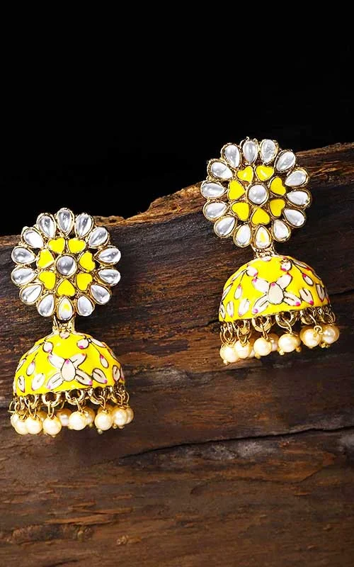 Stone Earrings Designs Images 2022 - Girls Gold, Stone Earrings New Designs Images, Pictures - kaner dul - NeotericIT.com