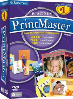 Broderbund PrintMaster® Platinum Pro 18 DVD