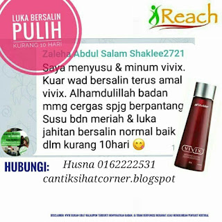 Testimoni vivix untuk berpantang