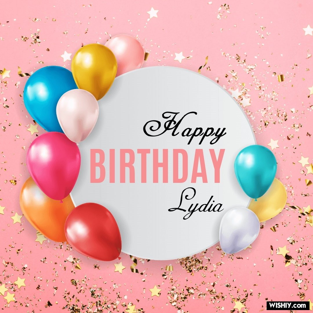 happy birthday lydia images