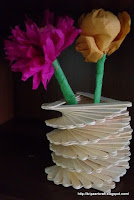  Popsicle Stick Vase