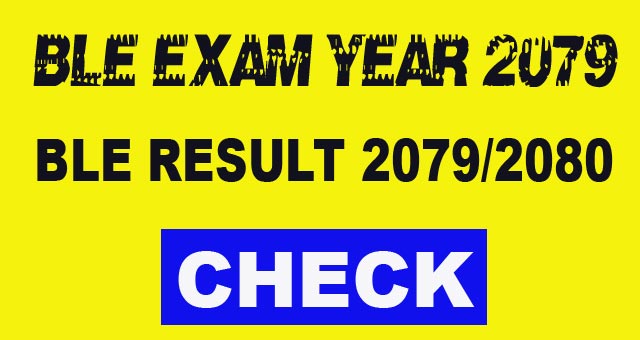  BLE result 2080 Check With Grade Sheet |DLE Result 2081