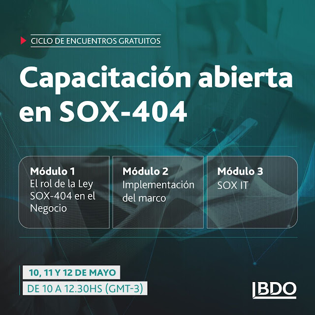 BDO Argentina | Capacitación abierta en SOX 404