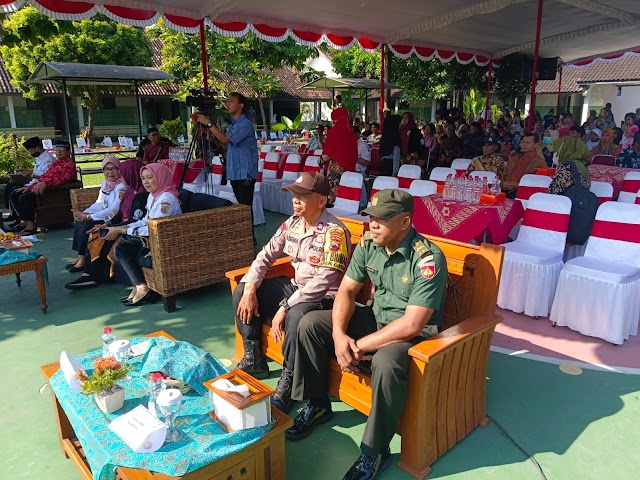 Pelda Sunardi hadiri Pentas Seni dan Market Day SLB desa Klaseman, Kec. Gatak