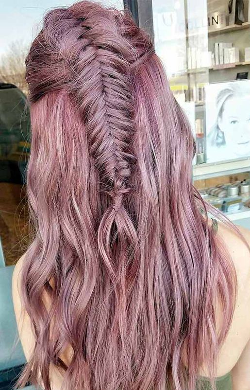 amazing purple braid idea