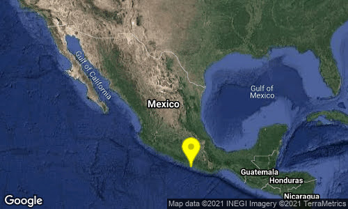 Se registra sismo con epicentro en San Marcos, Guerrero