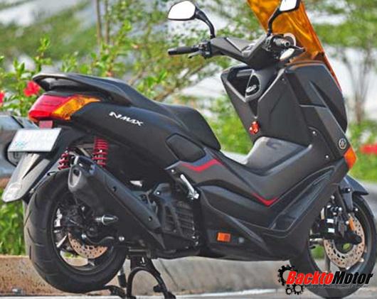 Foto Gambar Modifikasi Motor Yamaha NMAX Hitam