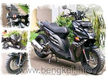 MODIFIKASI HONDA SKUTER BEAT