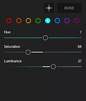 Color grading .