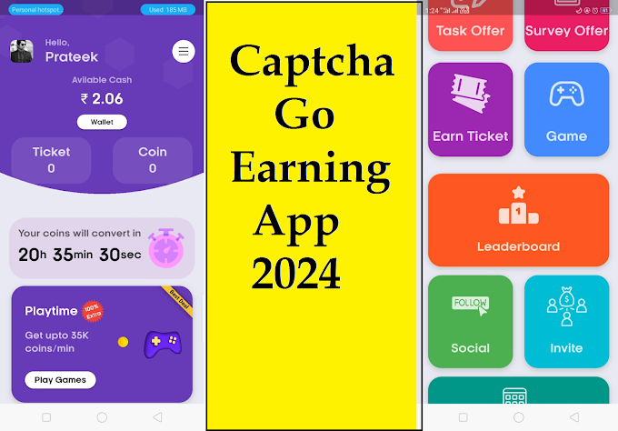 Captcha Go Earning App 2024  