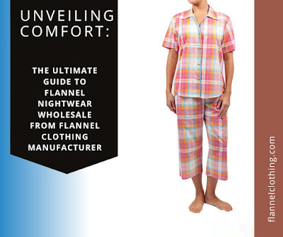 wholesale flannel pajamas