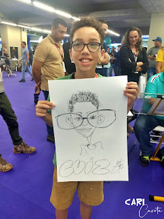 Caricaturista em Recife EXPOISP 2023