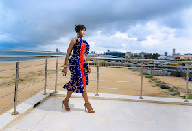 Stephanie Linus sizzles in lovely Ankara pieces