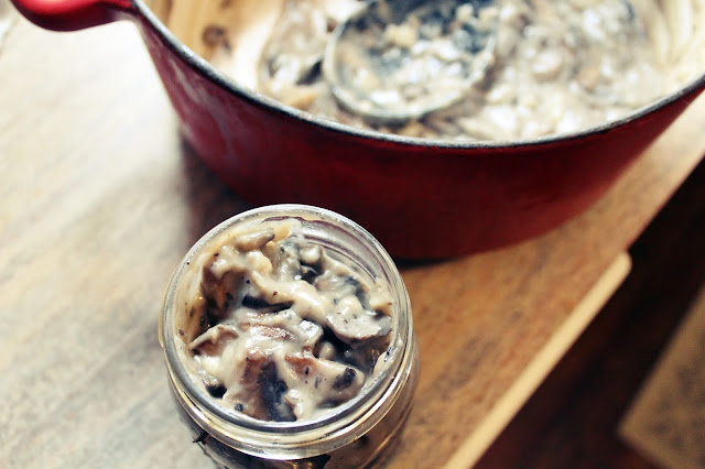 Homemade Condensed Cream of Mushroom Soup