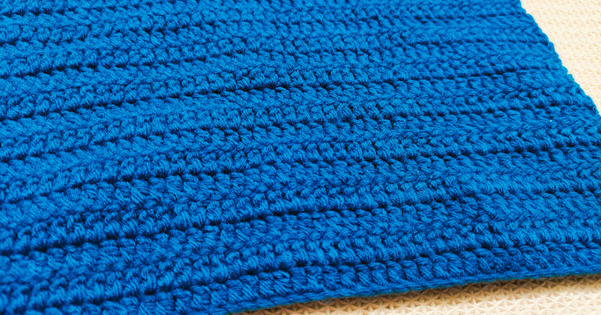 Easy Crochet Blanket Pattern with Variegated Yarn 