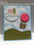 Big Shot hot air balloon art and card class (hotairballooncard)